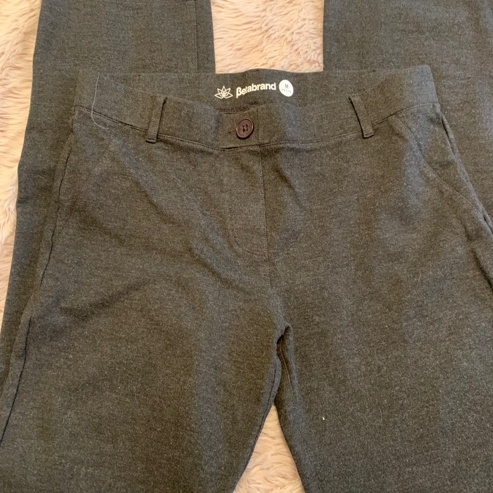 Betabrand gray pants
